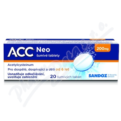 ACC NEO 200mg tbl.eff.20  200MG TBL EFF 20