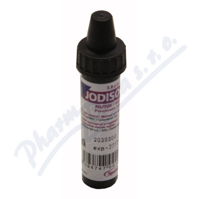 Jodisol 3.6g roztok  38,5MG/G DRM SOL 3,6G