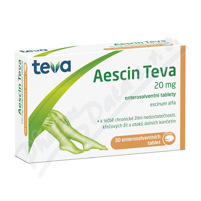 Aescin Teva 20mg tbl.flm.30  20MG TBL ENT 30