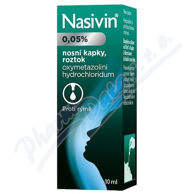 Nasivin 0.5mg/ml nas.gtt.sol.10ml  0,5MG/ML NAS GTT SOL 10ML