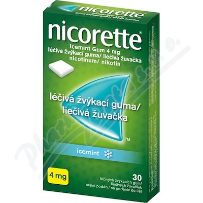 MCNEIL AB Nicorette Icemint Gum 4mg gum.mnd.30 4MG GUM MND 30