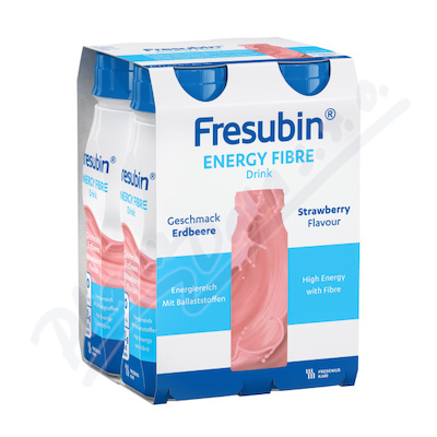 Fresubin Energy Fibre Drink jahodo.por.sol.4x200ml  POR SOL 4X200ML
