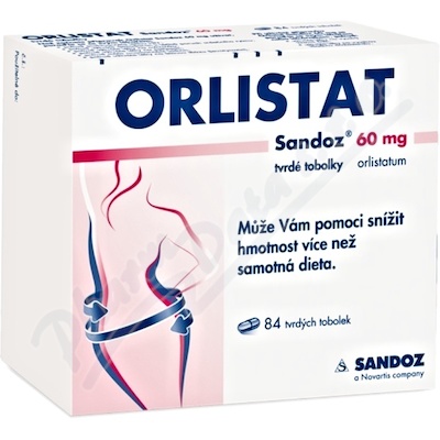 Orlistat Sandoz 60mg cps.dur.84x60mg I  60MG CPS DUR 84 I