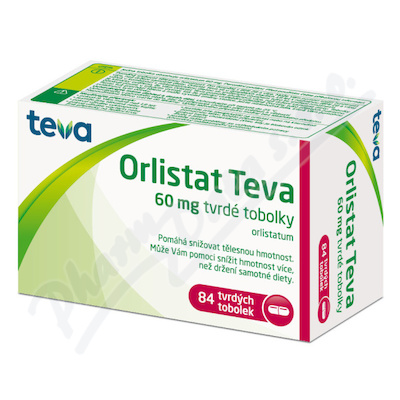 Orlistat Teva 60mg cps.dur.84 I  60MG CPS DUR 84 I
