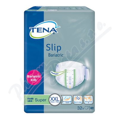 TENA Slip Bariatric Super XXL ink.kalh.32ks 61490  KALHOTKY ABSORPČNÍ ZALEPOVACÍ,BOKY 163-178CM,2650ML,32KS