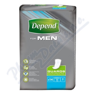 Depend inkontinenční kapsy pro muže vel.2 14ks  464ML, 14KS
