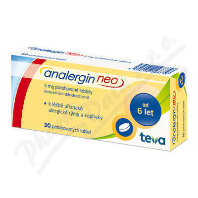 Analergin Neo 5mg tbl.flm.30  5MG TBL FLM 30