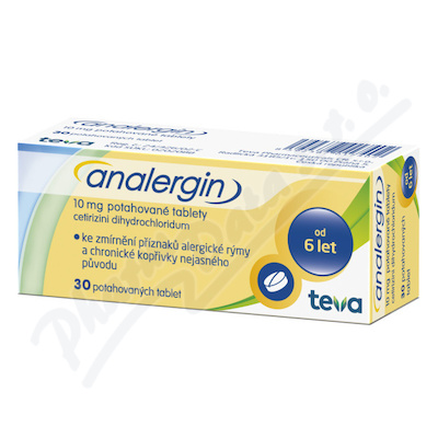 Analergin 10mg tbl.flm.30  10MG TBL FLM 30