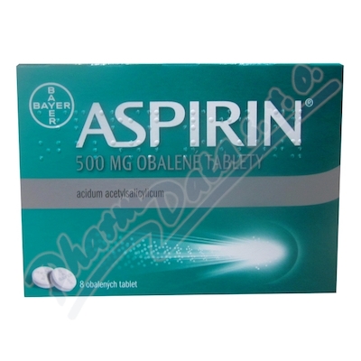 Aspirin 500mg tbl.obd.8x500mg  500MG TBL OBD 8