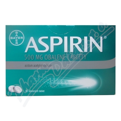 Aspirin 500mg tbl.obd.80x500mg  500MG TBL OBD 80