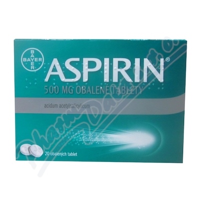 Aspirin 500mg tbl.obd.20x500mg  500MG TBL OBD 20