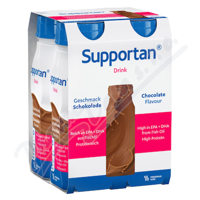 Supportan drink přích.čokoládová por.sol.4x200ml  POR SOL 4X200ML