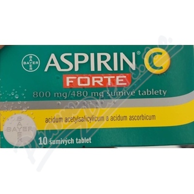 Aspirin C Forte 800mg/480mg tbl.eff.10  800MG/480MG TBL EFF 10