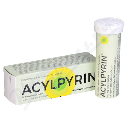 Acylpyrin 500mg tbl.eff.15x500mg  500MG TBL EFF 15