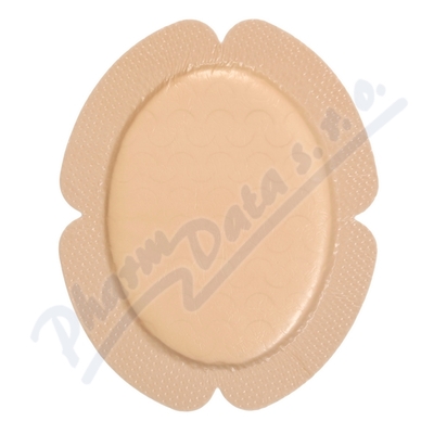 Krytí Mepilex Border Flex 7.8x10cm 5ks  7,8X10 CM, 5 KS, SAMOLEPÍCÍ ABSORPČNÍ PĚNOVÉ KRYTÍ SE SILIKONOVOU VRSTVOU