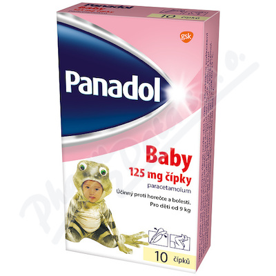 Panadol Baby 125mg sup.10  125MG SUP 10