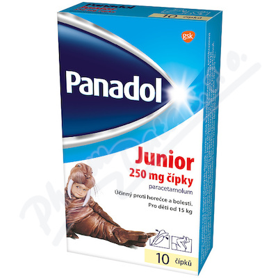 Panadol Junior 250mg sup.10  250MG SUP 10