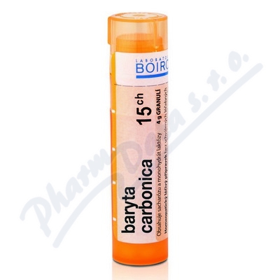 Baryta Carbonica 15CH gra.4g  3CH-30CH GRA 1X4G