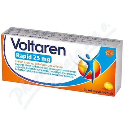 Voltaren Rapid 25mg cps.mol.20 I  25MG CPS MOL 20 I