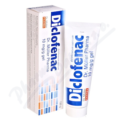 Diclofenac Dr.Müller Pharma 10mg/g gel 120g  10MG/G GEL 1X120G I
