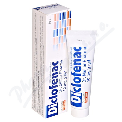 Diclofenac Dr.Müller Pharma 10mg/g gel 60g  10MG/G GEL 1X60G I