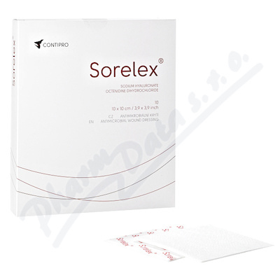 Sorelex antimikrobaální krytí 10x10cm 10ks  10X10CM,10KS