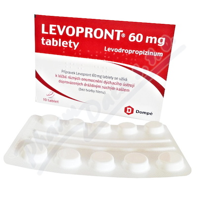 Levopront 60mg tbl.nob.10  60MG TBL NOB 10