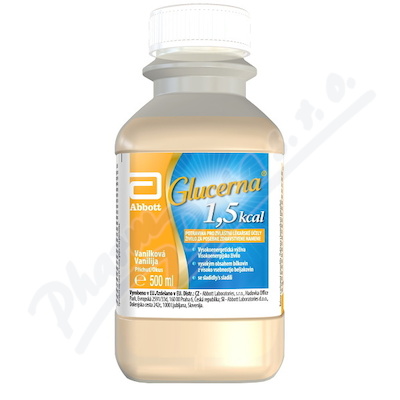 Glucerna 1.5 kcal vanilka por.sol.1x500ml  POR SOL 1X500ML