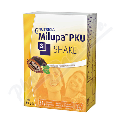 Milupa PKU 3 Shake kakao por.plv.sol.10x50g  POR PLV SOL 10X50G