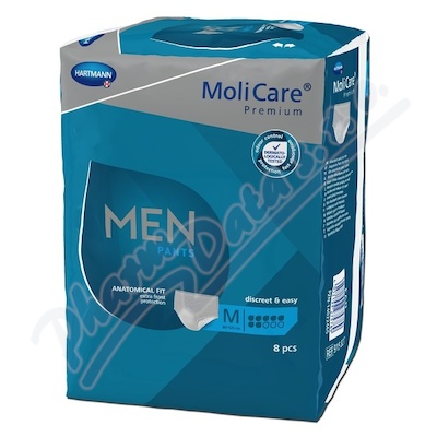 Molicare Men Pants 7 kapek M 8ks  BOKY 80-120CM,1455ML,8KS
