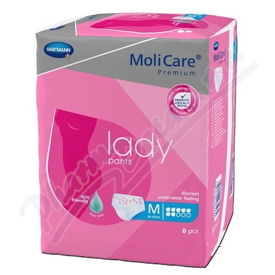 Molicare Lady Pants 7 kapek M 8ks  BOKY 80-120CM,1442ML,8KS