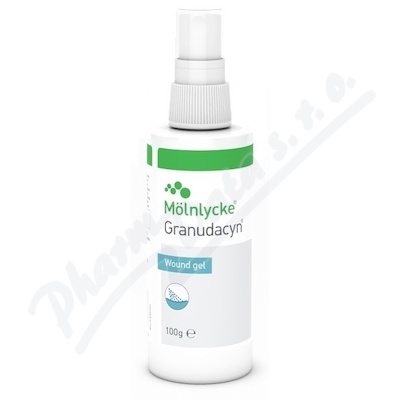 Granudacyn gel na rány 100g  100g, antiseptický gel na rány, s aplikátorem