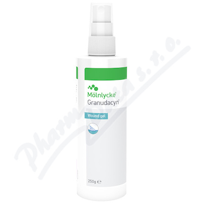Granudacyn gel na rány 250g  250g, antiseptický gel na rány, s aplikátorem