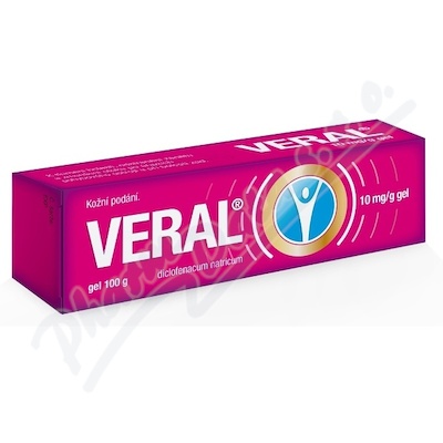 Veral 10 mg/g gel 1x100g II  10MG/G GEL 100G II