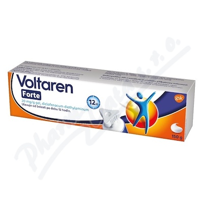 Voltaren Forte 20mg/g gel 150g IIB  20MG/G GEL 150G IIB