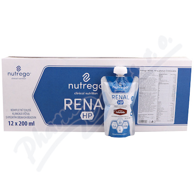 nutrego RENAL HP čokoláda por.sol.12x200ml  POR SOL 12X200ML