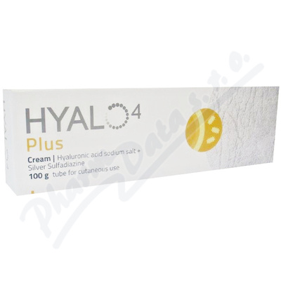 Hyalo4 Plus krém 100g  krém s obsahem sodné soli kys. hyaluronové a stříbrného sulfadiazinu