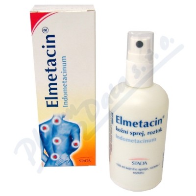Elmetacin 8mg/ml drm.spr.sol.1x100ml  8MG/ML DRM SPR SOL 1X100ML
