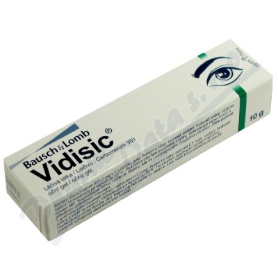 Vidisic 2mg/g oph.gel 1x10g  2MG/G OPH GEL 1X10G