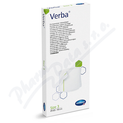 VERBA břišní pás podpůrný vel.3/1ks 85-95cm  OBVOD TRUPU 85-95CM,VEL.3