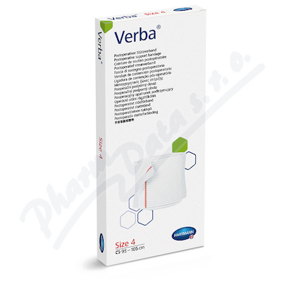VERBA břišní pás podpůrný vel.4/1ks 95-105cm  OBVOD TRUPU 95-105CM,VEL.4