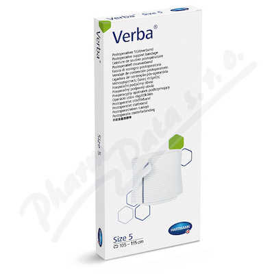 VERBA břišní pás podpůrný vel.5/1ks 105-115cm  OBVOD TRUPU 105-115CM,VEL.5
