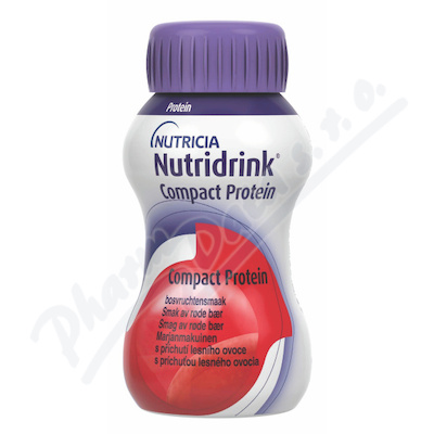Nutridrink Compact Protein s př.les.ovoce 4x125ml  POR SOL 4X125ML