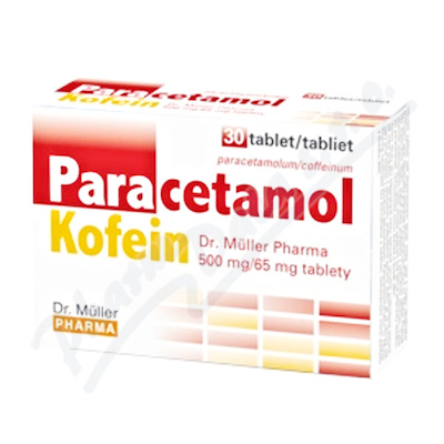 Paracetamol/Kofein Dr.Müller 500mg/65mg tbl.30  500MG/65MG TBL NOB 30