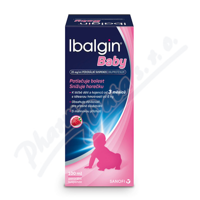 Ibalgin Baby 20mg/ml por.sus.100ml  20MG/ML POR SUS 100ML