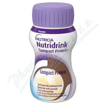 Nutridrink Compact Protein s př.chl.kokos 4x125ml  POR SOL 4X125ML