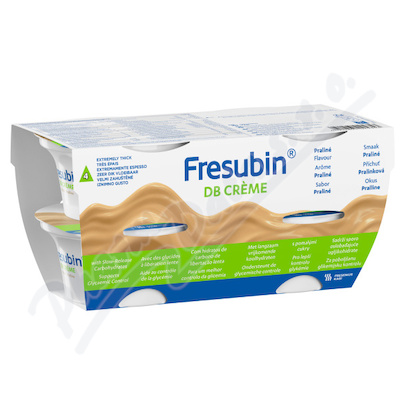 Fresubin DB creme pralinková por.sol.4x200g  POR SOL 4X200G