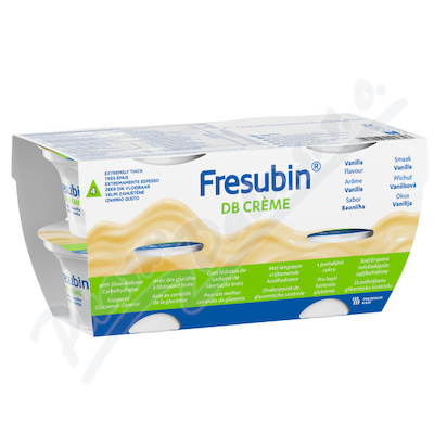Fresubin DB creme vanilková por.sol.4x200g  POR SOL 4X200G