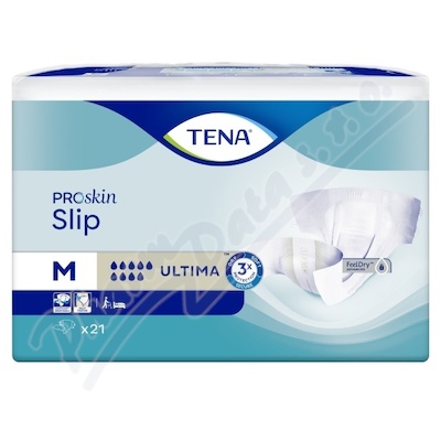 TENA Slip Ultima Medium ink.kalh.21ks 710521  KALHOTKY ABSORPČNÍ ZALEPOVACÍ,BOKY 73-122CM,3700ML,21KS