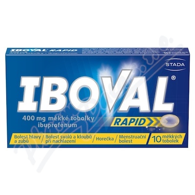 Iboval Rapid 400mg cps.mol.10  400MG CPS MOL 10